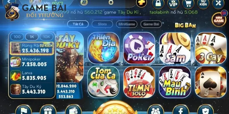 Ưu điểm của cổng game Rikvip